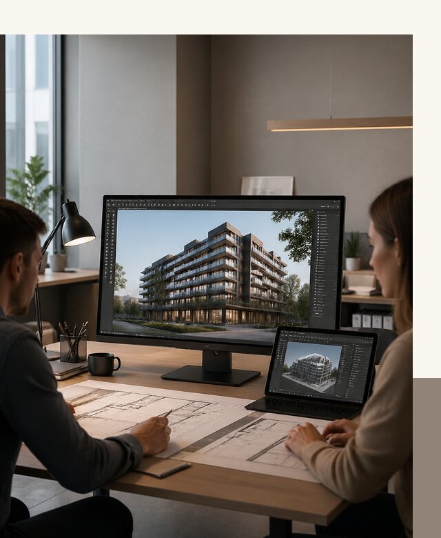 3D визуализация архитектуры и объектов строительства в Брянске