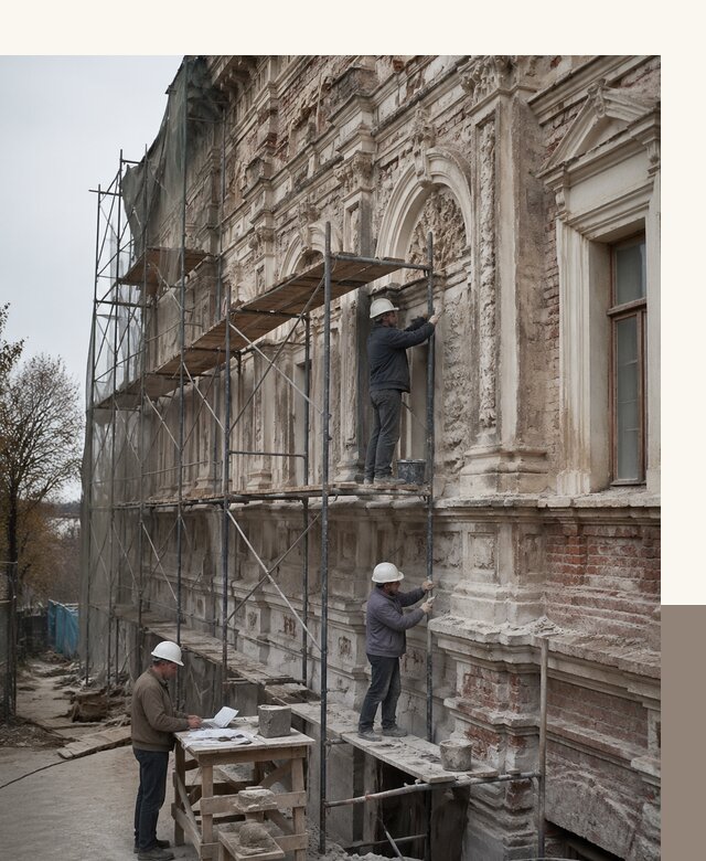 Реставрация объектов культурного наследия под ключ в Брянске